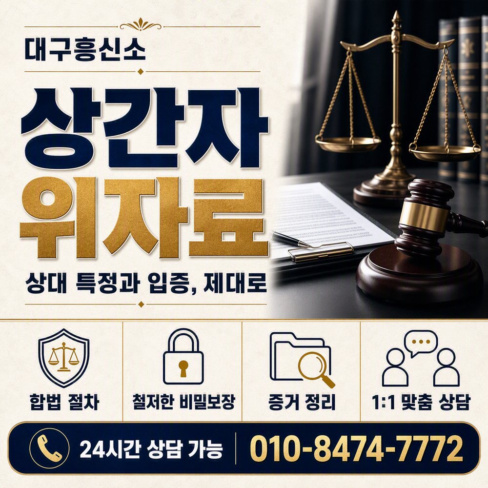 대구흥신소 상간자 위자료 대구흥신소 상간자 위자료