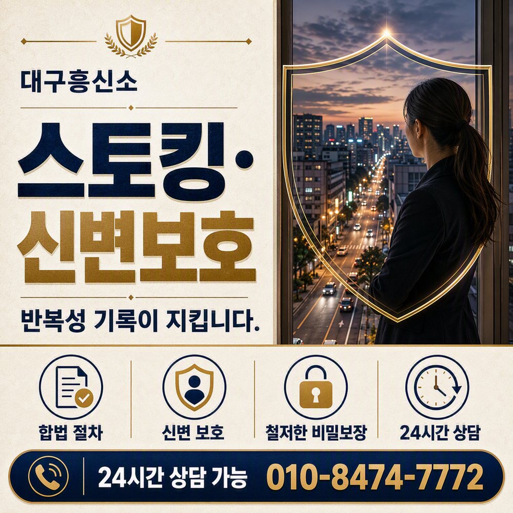 대구흥신소 스토킹·신변보호 대구흥신소 스토킹·신변보호